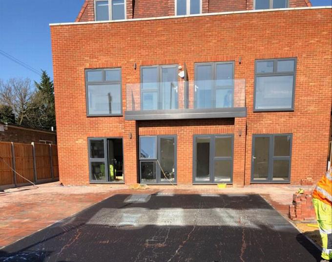 Completed new build flats